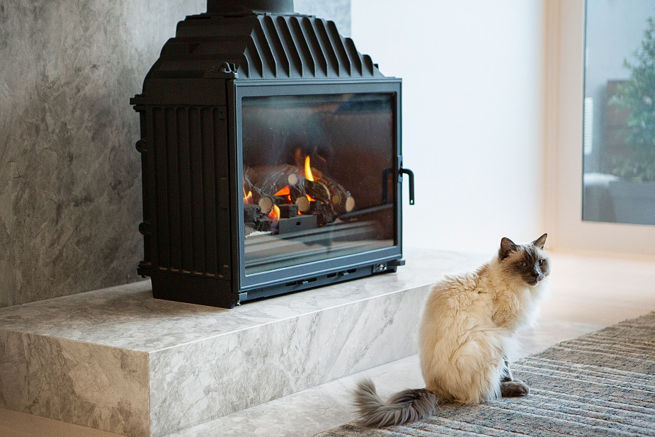 cristal chimenea calorifico